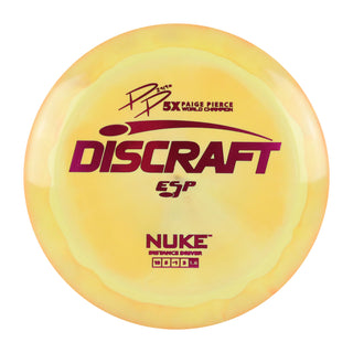 Discraft Disc Golf Paige Pierce Signature ESP Nuke Driver 13/5/-1/3 Honeycomb/Purple 173-174g