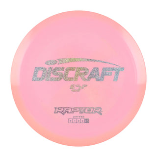 Discraft Disc Golf ESP Raptor Distance Driver 9/4/0/3 Peach/Holo Shimmer 167-169g
