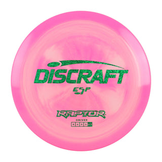 Discraft Disc Golf ESP Raptor Distance Driver 9/4/0/3 Hot Pink/Matrix 170-172g