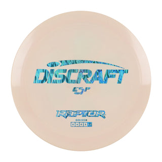 Discraft Disc Golf ESP Raptor Distance Driver 9/4/0/3 Blush/Blue Waves 170-172g