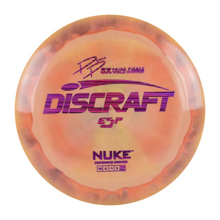 Discraft Disc Golf Paige Pierce Signature ESP Nuke Driver 13/5/-1/3 Tree Stump/Purple Lines 173-174g