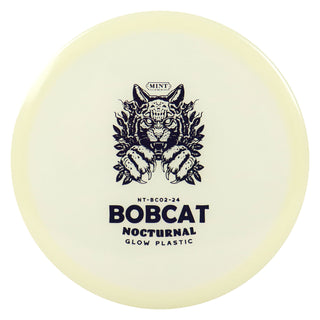 Mint Disc Golf Nocturnal Glow Bobcat Midrange 5/4/0/2.5 Glow/Navy 177 grams