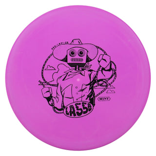 Mint Disc Golf Royal Soft Lasso Putter 3/3/0/2 Purple/Black 173 grams