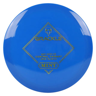 Mint Disc Golf Apex Grackle Fairway Driver 7/5/-1/2 Blue/Gold 173 grams
