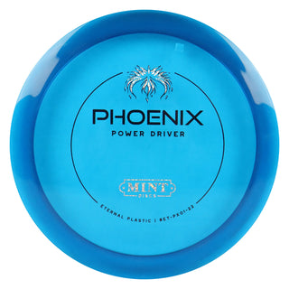 Mint Disc Golf Eternal Phoenix Fairway Driver 9/3/0/4 Dark Blue/Holo Shapes 172 grams