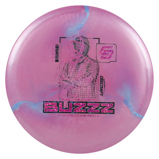 Discraft Disc Golf 2026 Chris Dickerson Tour Series Buzzz V2 Dark Pink/Purple Shimmer 173g