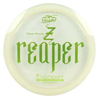 Discraft Disc Golf Classic Reissue Z Reaper Fairway Driver 8/3/0/1 Clear/Olive 172g