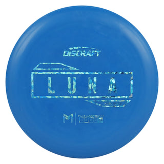Discraft Disc Golf Paul McBeth Putter Line Hard Luna Putter 3/4/0/2 Blue/Blue Shatter 173g