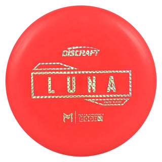 Discraft Disc Golf Paul McBeth Putter Line Hard Luna Putter 3/4/0/2 Red/Holo Prisms 172g