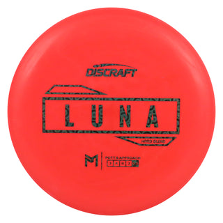 Discraft Disc Golf Paul McBeth Putter Line Hard Luna Putter 3/4/0/2 Red/Black Prisms 172g