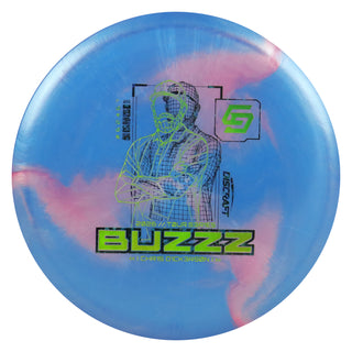 Discraft Disc Golf 2026 Chris Dickerson Tour Series Buzzz V2 Blue/Green Holo 173g