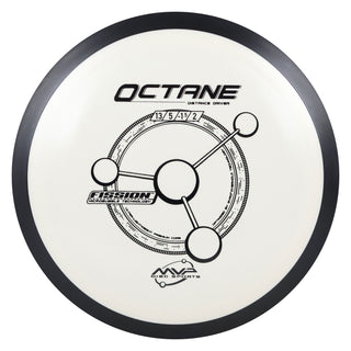 MVP Disc Golf Fission Octane Distance Driver 13/5/-1.5/2 White 161 grams