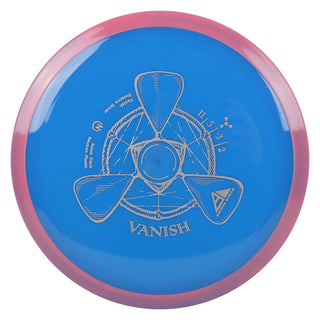 Axiom Disc Golf Neutron Vanish Distance Driver 11/5/-3/2 Blue/Blush 173 grams