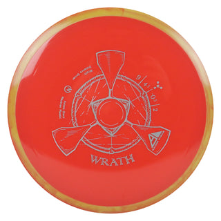 Axiom Disc Golf Neutron Wrath Distance Driver 9/4.5/-0.5/2 Neon Red/Red Orange 167 grams