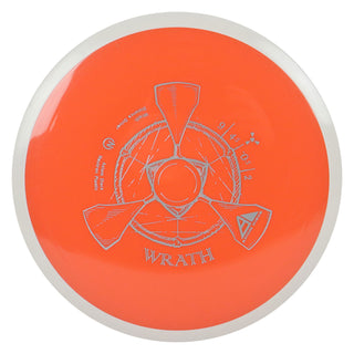 Axiom Disc Golf Neutron Wrath Distance Driver 9/4.5/-0.5/2 Orange/White 172 grams