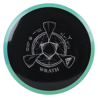Axiom Disc Golf Neutron Wrath Distance Driver 9/4.5/-0.5/2 Black/Teal 171 grams