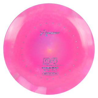 Prodigy Disc Golf Air Spectrum D4 Distance Driver 12/5/-2/2 Pink/Blue Shatter 164 grams