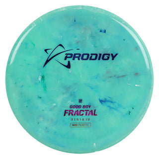 Prodigy Disc Golf 400 Fractal Good Boy Putt and Approach 3/5/0/2 Green/Indigo/Rainbow 173 grams