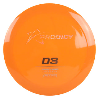 Prodigy Disc Golf 400 D3 Distance Driver 12/5/-1/3 Orange/Ghost Shimmer/Gold 168 grams