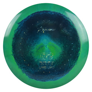 Prodigy Disc Golf Air Spectrum D2 Distance Driver 12/5/0/3 Green Navy/Ghost Shatter 159 grams