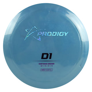Prodigy Disc Golf 500 D1 Distance Driver 12/5/0/4 Blue/Blue Shimmer/Purple 172 grams