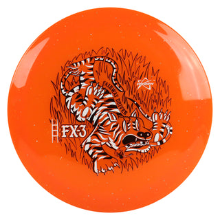 Prodigy Disc Golf 750 Glimmer FX-3 - Snake Hunter 9/5/-1/2 Orange/White 174 grams