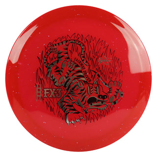 Prodigy Disc Golf 750 Glimmer FX-3 - Snake Hunter 9/5/-1/2 Red/Silver 175 grams