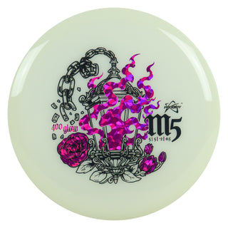 Prodigy Disc Golf 400 Glow M5 - Torchlight 5/5/-2/0.5 White/Purple Shatter 179 grams