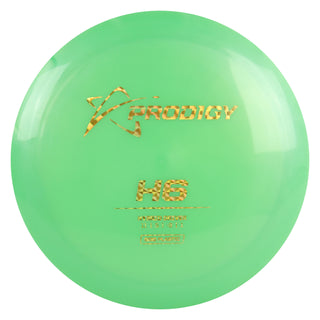 Prodigy Disc Golf 500 H6 Hybrid Driver 11/5/-3/1 Green/Gold Prisms 172 grams