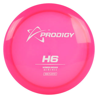 Prodigy Disc Golf 400 H6 Hybrid Driver 11/5/-3/1 Pink/White 173 grams