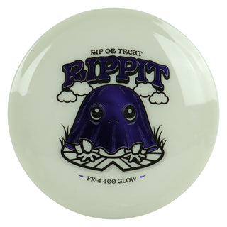 Prodigy Disc Golf 400 Glow FX-4 - Halloween 2026 Rip or Treat Rippit 9/5/-2/2 Purple 176 grams