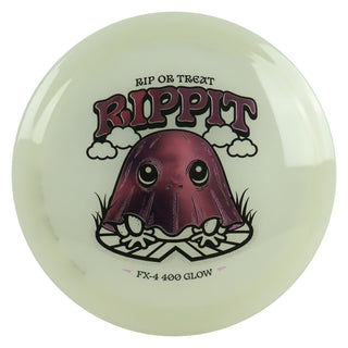 Prodigy Disc Golf 400 Glow FX-4 - Halloween 2026 Rip or Treat Rippit 9/5/-2/2 Pink 176 grams