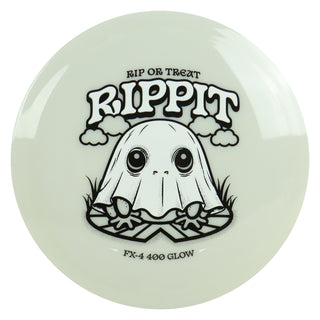 Prodigy Disc Golf 400 Glow FX-4 - Halloween 2026 Rip or Treat Rippit 9/5/-2/2 White 176 grams