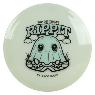 Prodigy Disc Golf 400 Glow FX-4 - Halloween 2026 Rip or Treat Rippit 9/5/-2/2 Slate 176 grams