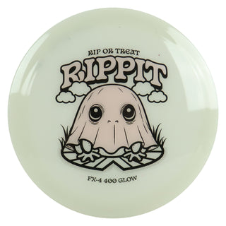 Prodigy Disc Golf 400 Glow FX-4 - Halloween 2026 Rip or Treat Rippit 9/5/-2/2 Grey 176 grams