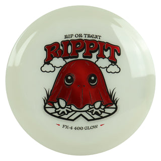 Prodigy Disc Golf 400 Glow FX-4 - Halloween 2026 Rip or Treat Rippit 9/5/-2/2 Red 174 grams