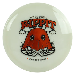 Prodigy Disc Golf 400 Glow FX-4 - Halloween 2026 Rip or Treat Rippit 9/5/-2/2 Orange 176 grams
