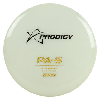 Prodigy Disc Golf 400 Glow PA-5 Putt and Approach 3/4/-2/0.5 Black/Gold Prisms 174 grams