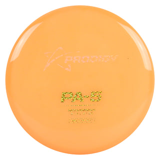 Prodigy Disc Golf 400 Ultra Soft PA-5 Putt and Approach 3/4/-2/0.5 Orange/Ghost/Gold Prisms 176 grams