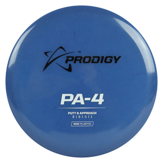 Prodigy Disc Golf 400 PA-4 Putt and Approach 3/3/-1/1 Slate Blue Shimmer/Black/White 174 grams