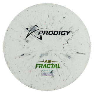 Prodigy Disc Golf 300 Fractal A2 Putt and Approach 4/4/0/3 White/Black/Rainbow 173 grams