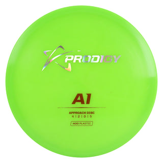 Prodigy Disc Golf 400 A1 Putt and Approach 4/2/0/5 Green/Holo/Maroon 173 grams