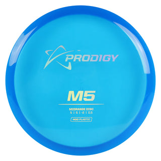 Prodigy Disc Golf 400 M5 Midrange 5/5/-2/0.5 Blue/Holo 177 grams