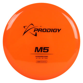 Prodigy Disc Golf 400 M5 Midrange 5/5/-2/0.5 Orange/Black 178 grams