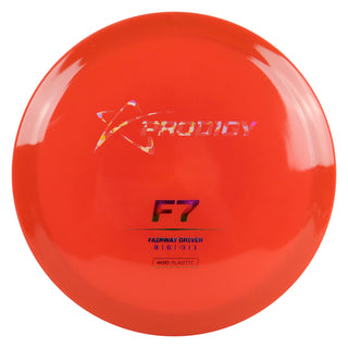 Prodigy Disc Golf 400 F7 Fairway Driver 8/6/-3/1 Red/Ghost Shatter/Rainbow 176 grams
