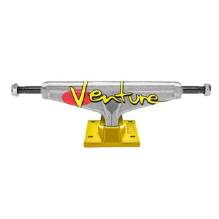 Venture Trucks Team 92 Full Bleed Silver/Yellow 5.6 (8.25" Axle)