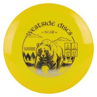 Westside Disc Golf Tournament Bear Fairway Driver 8/6/-0.5/2.5 Gold/Silver 174 grams