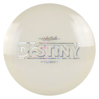 Westside Disc Golf Hybrid Destiny Distance Driver 14/6/-2/3 White/Holo Shatter 174 grams