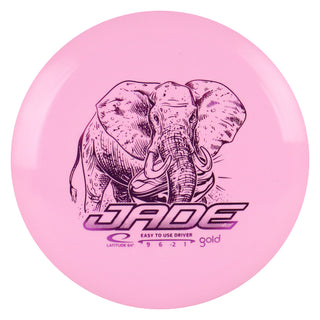 Latitude 64 Disc Golf Gold Jade Distance Driver 9/6/-2/1 Light Pink/Purple 155 grams