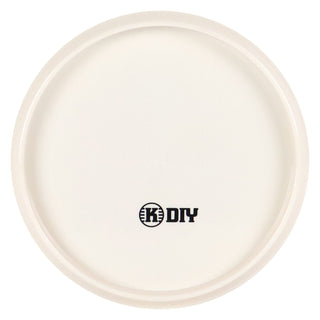 Kastaplast Disc Golf K1 DIY Jarn Putter 4.5/3/0/3 White Dyers Delight 174 grams